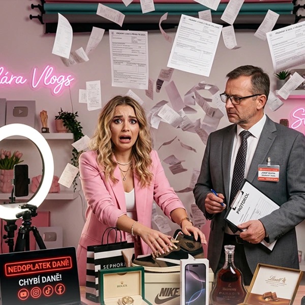Influenceři, pozor - nejen peněžní odměna podléhá zdanění